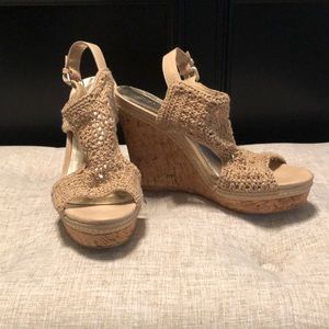 Audrey Brooke wedge sandal